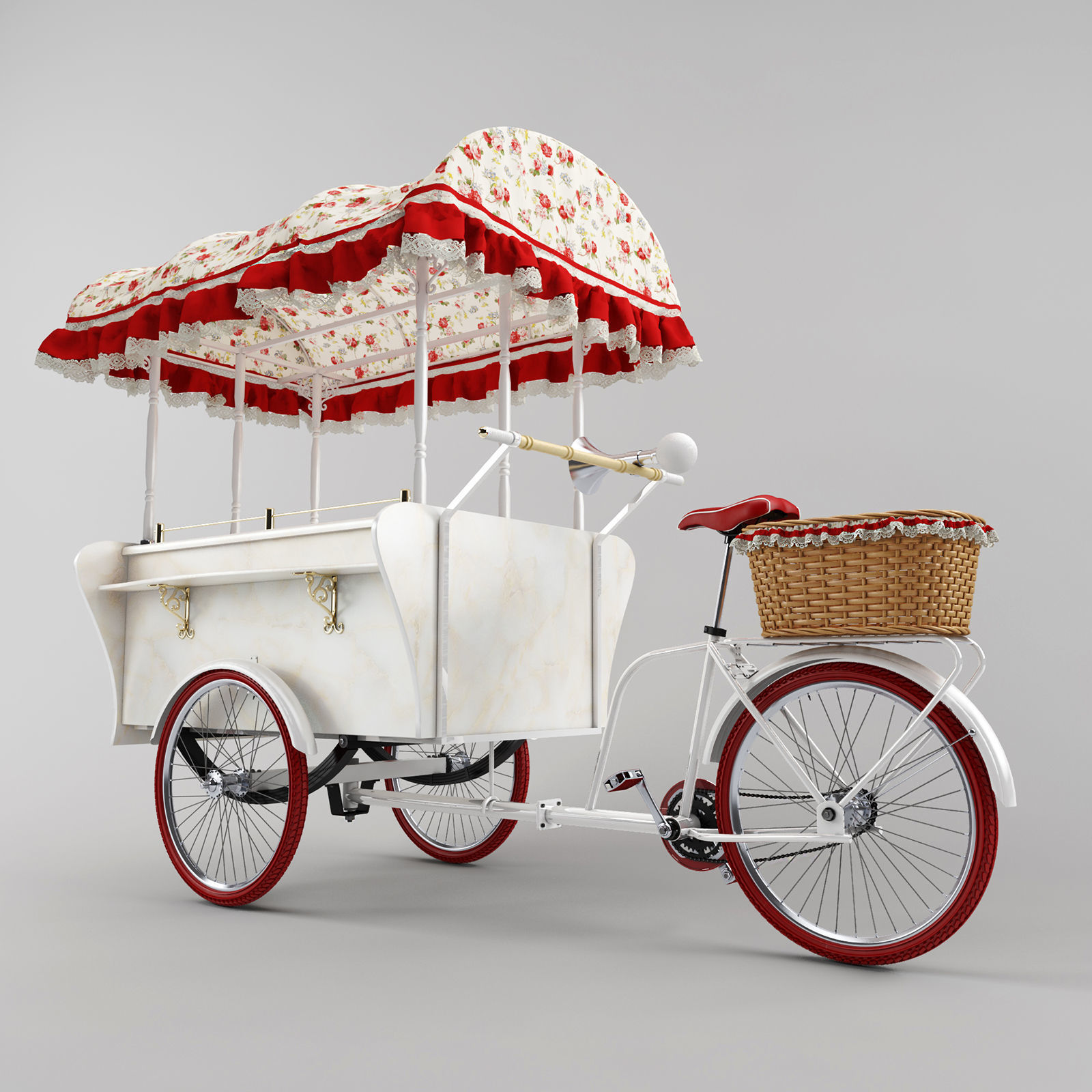Cargo Bike Paris 3D model_3