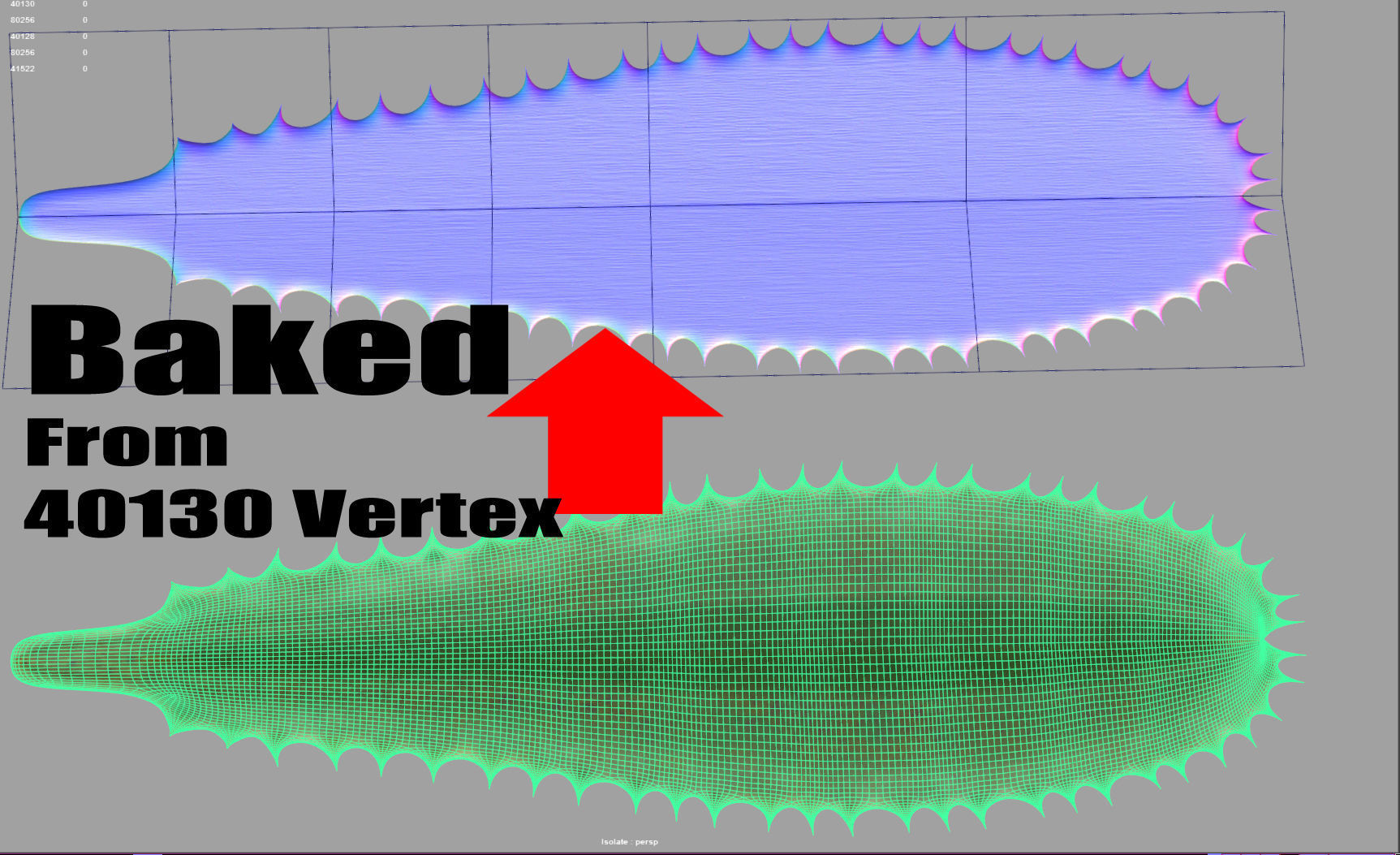 plant in pot Low-poly 3D model_12