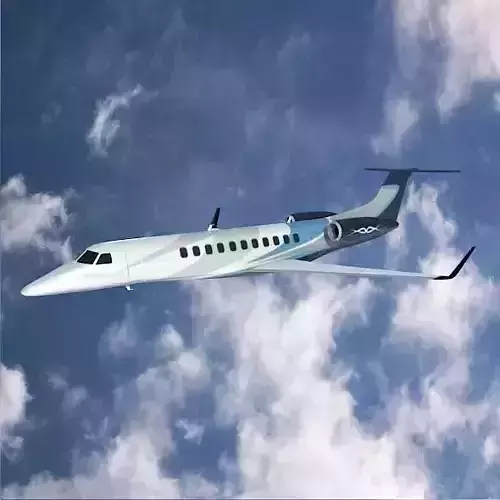 Embraer Legacy 650 business jet
