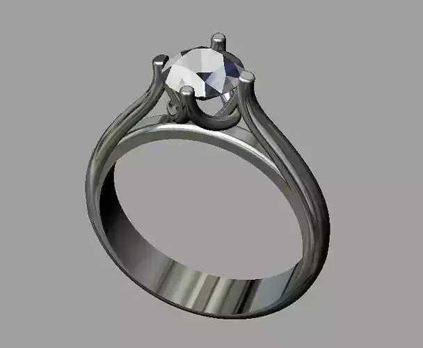 Diamond engagement ring
