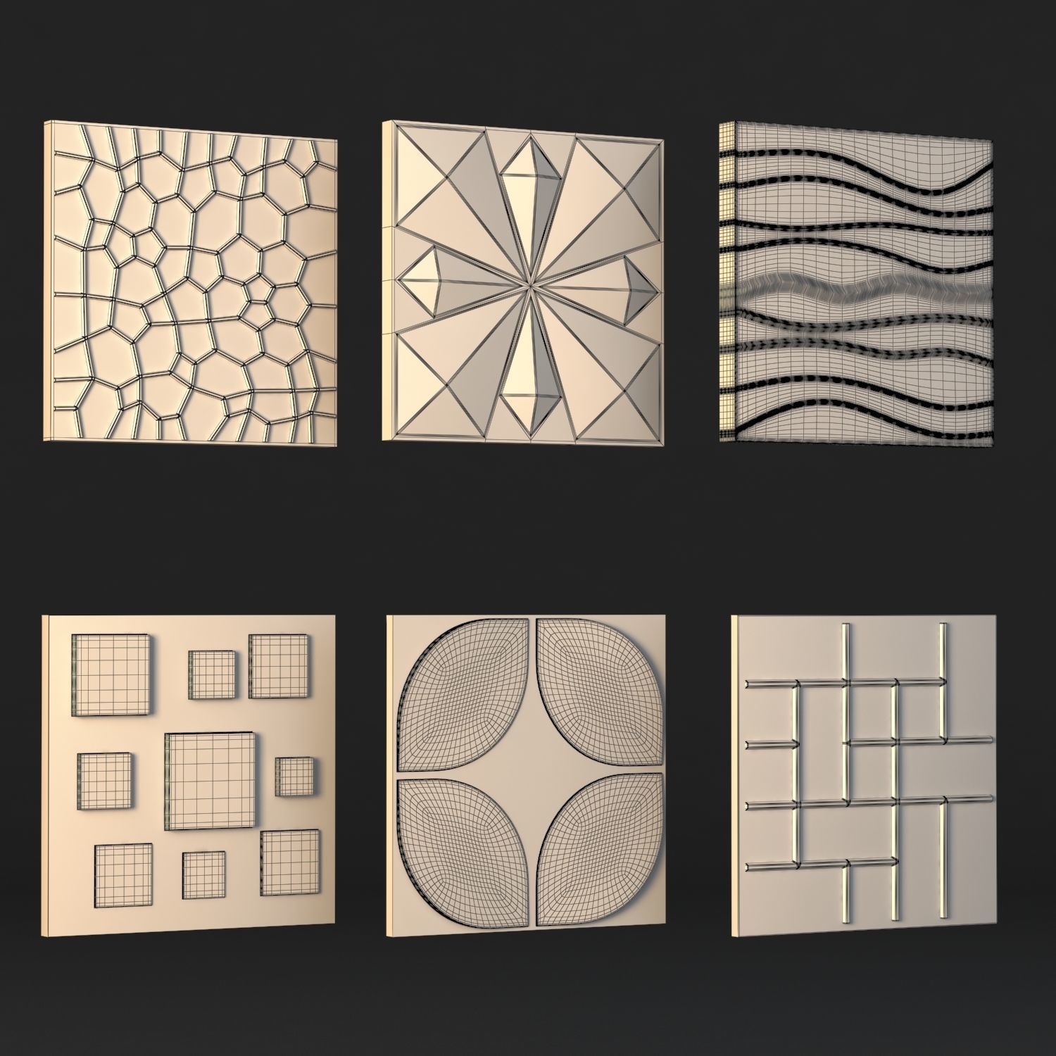 WallPanel Kit 2 3D model_1