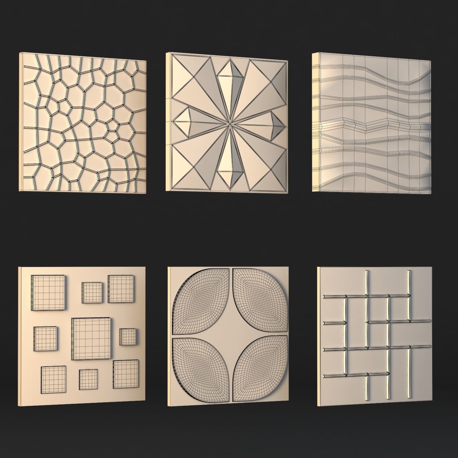 WallPanel Kit 2 3D model_3