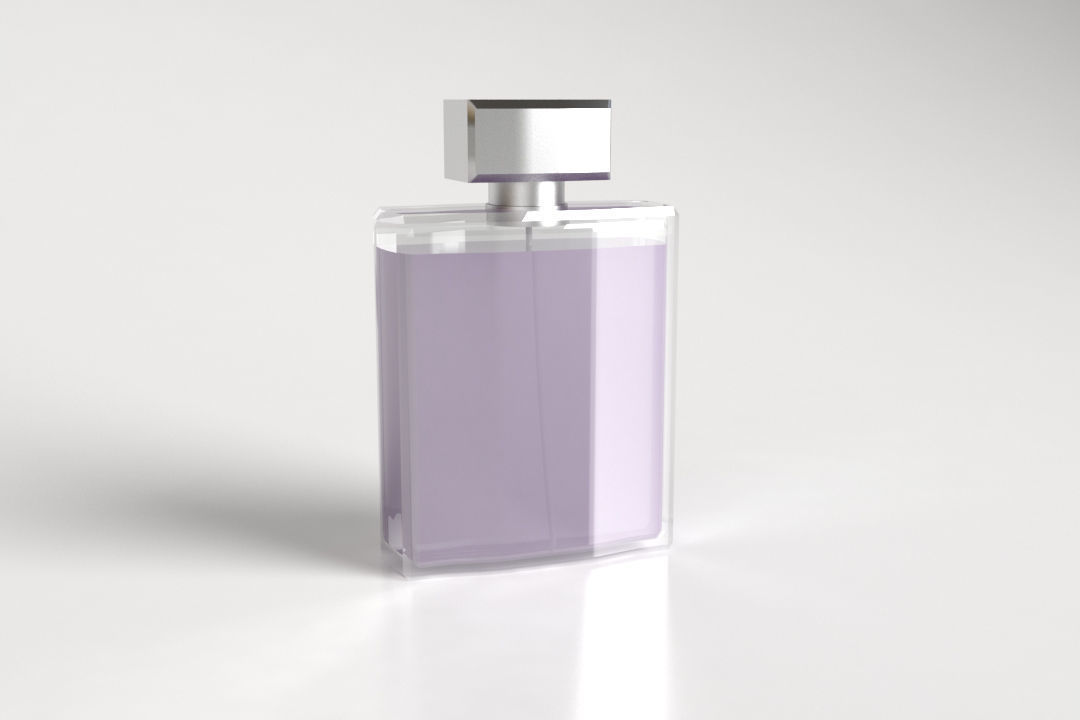 Perfume Bottle Low-poly 3D model_3