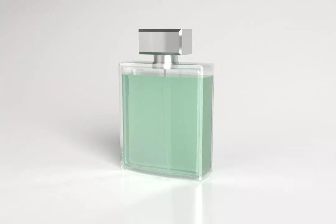 Perfume Bottle Low-poly 3D model_0