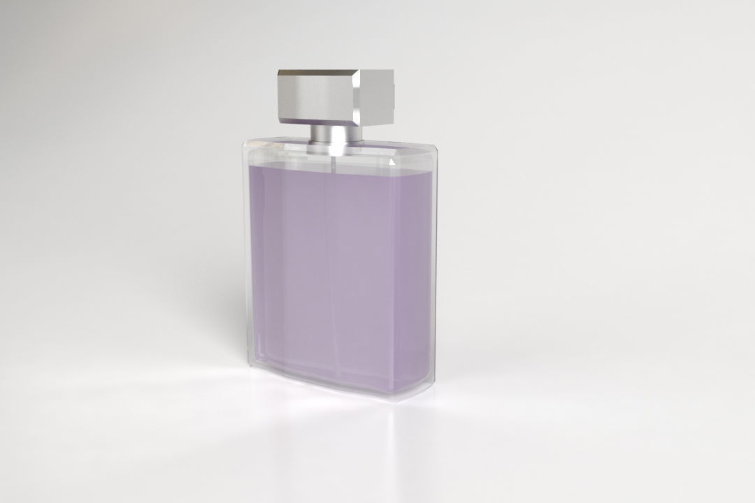 Perfume Bottle Low-poly 3D model_2