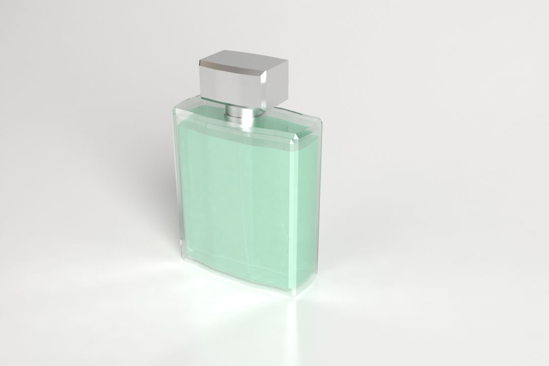 Perfume Bottle Low-poly 3D model_5