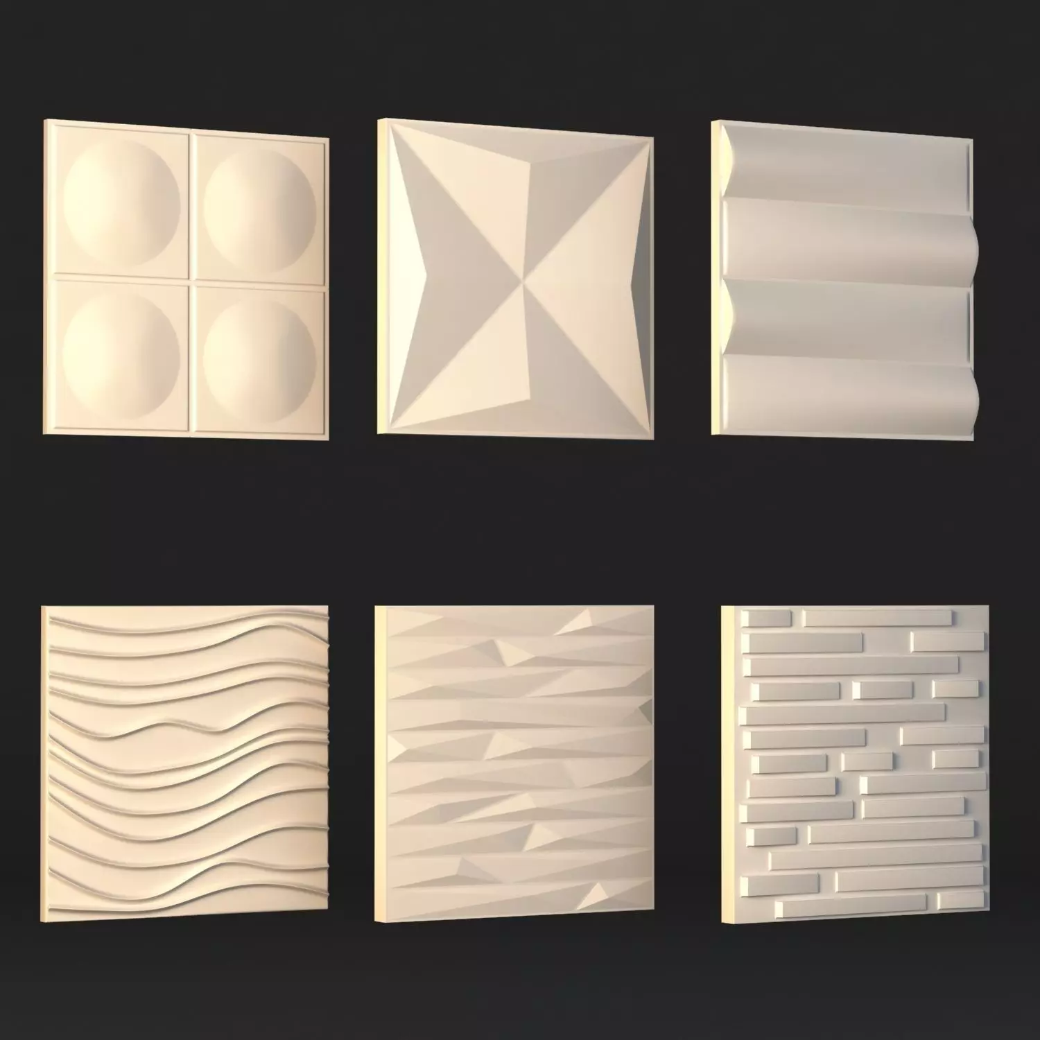 WallPanel Kit 4 3D model_0