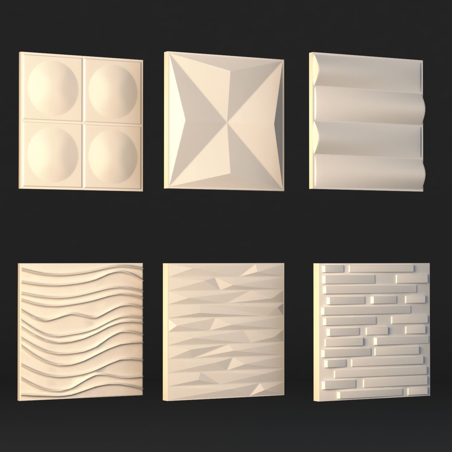 WallPanel Kit 4 3D model_2