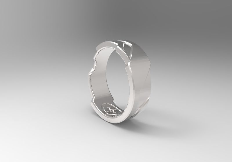 anillo halo 3D model_1