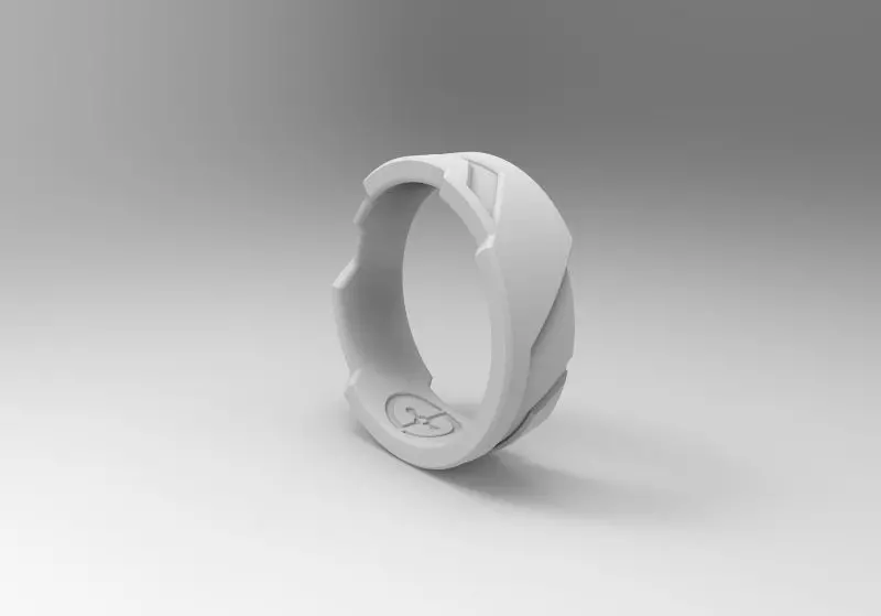 anillo halo 3D model_0
