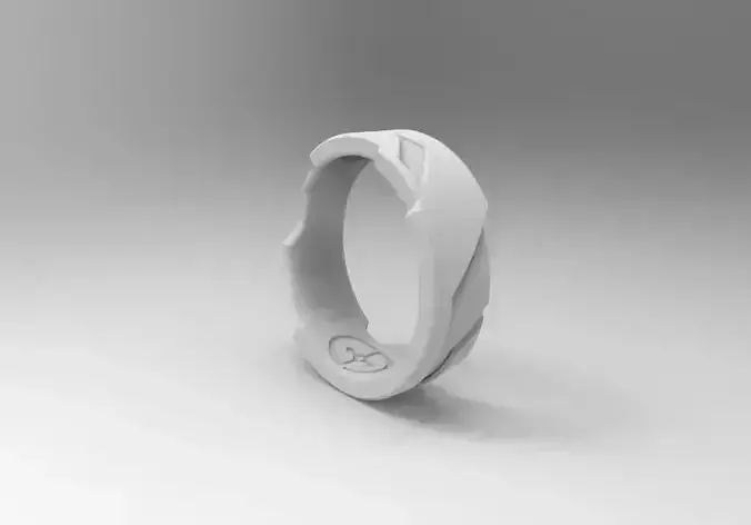 anillo halo 3D model
