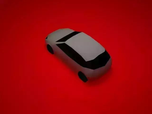 Focus Mk1 LowPoly Free low-poly 3D model