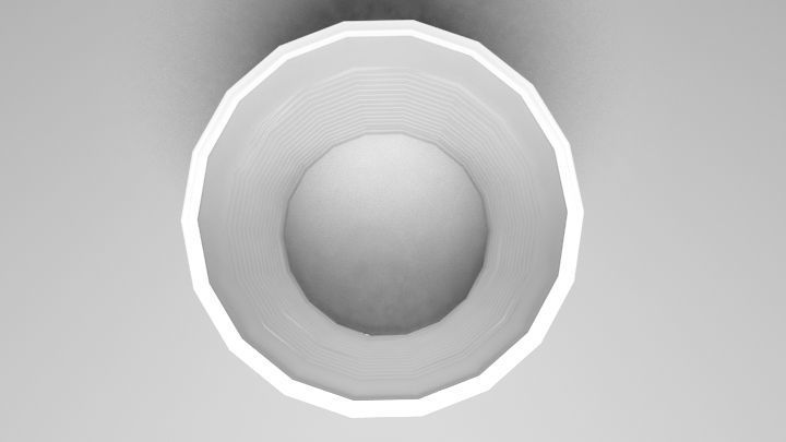 Plastic Cup 3D model_3
