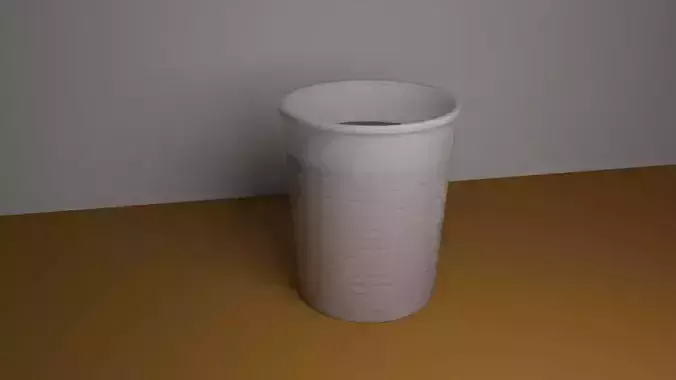 Plastic Cup 3D model