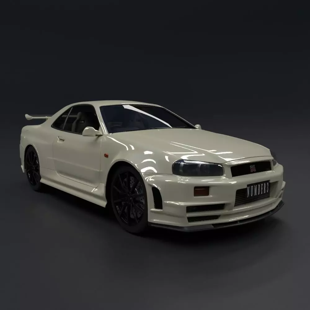 Nissan Skyline GT-R  R34 1999 3D model_0