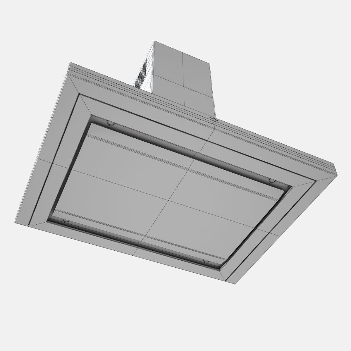 Amica Integra OW952T Kitchen Island Hood 3D model_3