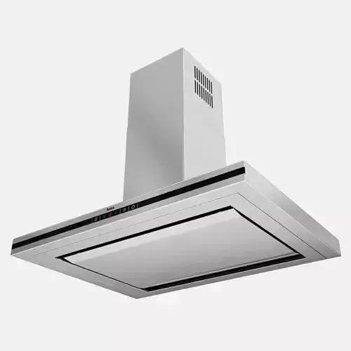 Amica Integra OW952T Kitchen Island Hood 3D model