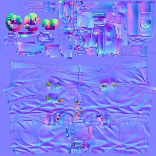 Police wood background - 3D model_8