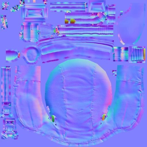 Police wood background - 3D model_15