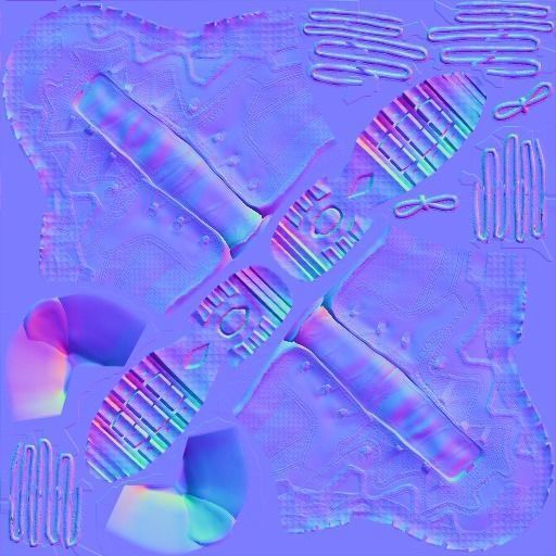 Police wood background - 3D model_19