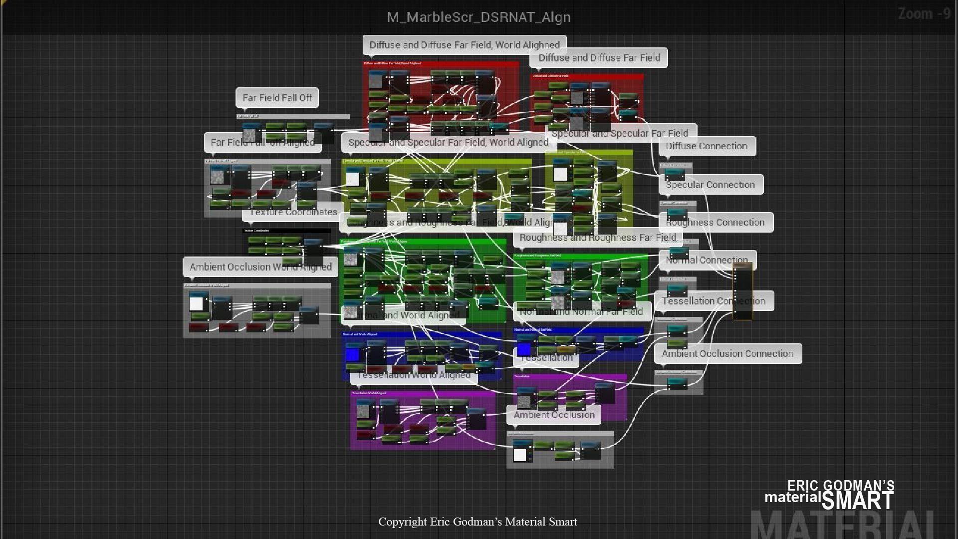 Rock World Aligned Materials 3D model_18