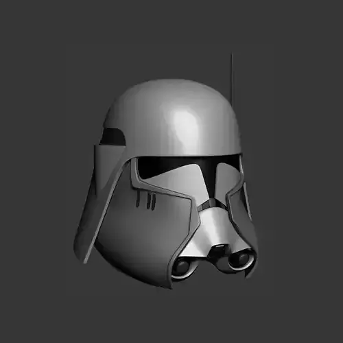 Commander Bacara Cosplay Helmet 3D print model