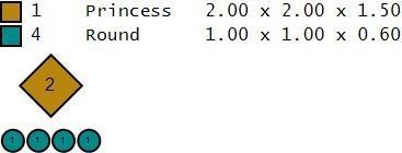 Pendant sword with wings 297 3D print model_24