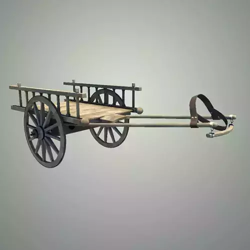 Horse van cart