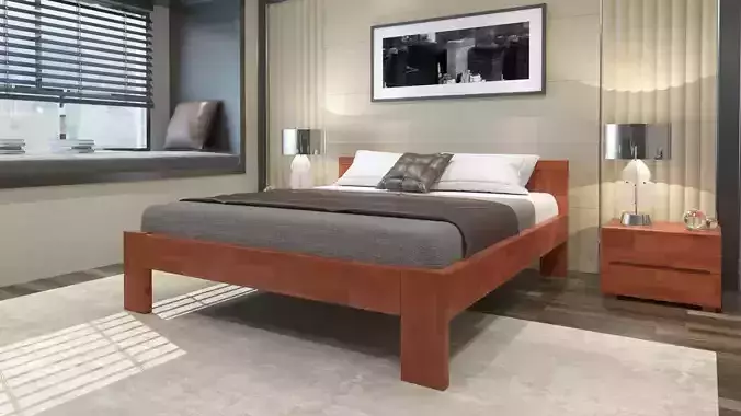 Modern bed