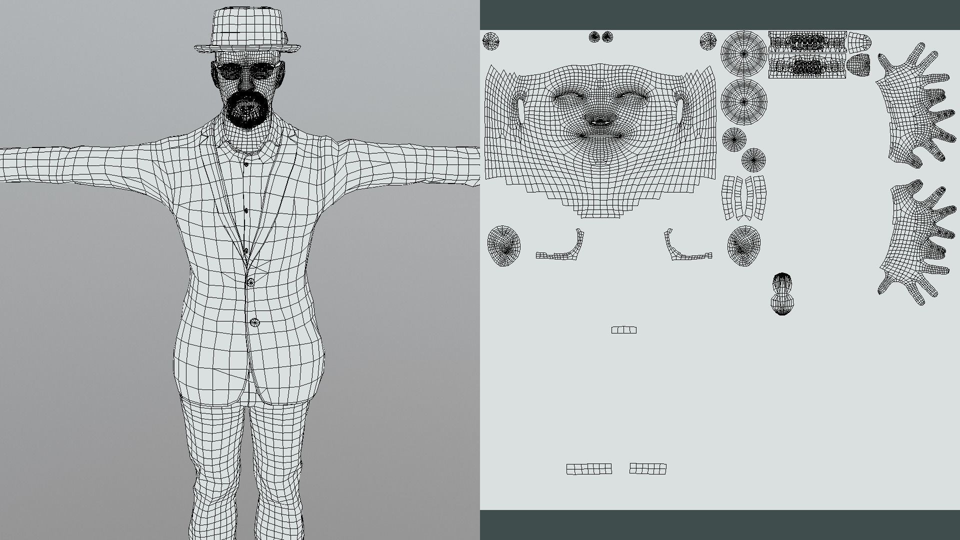 The Mastermind - Realistic Game Ready Human Character 3D model_9