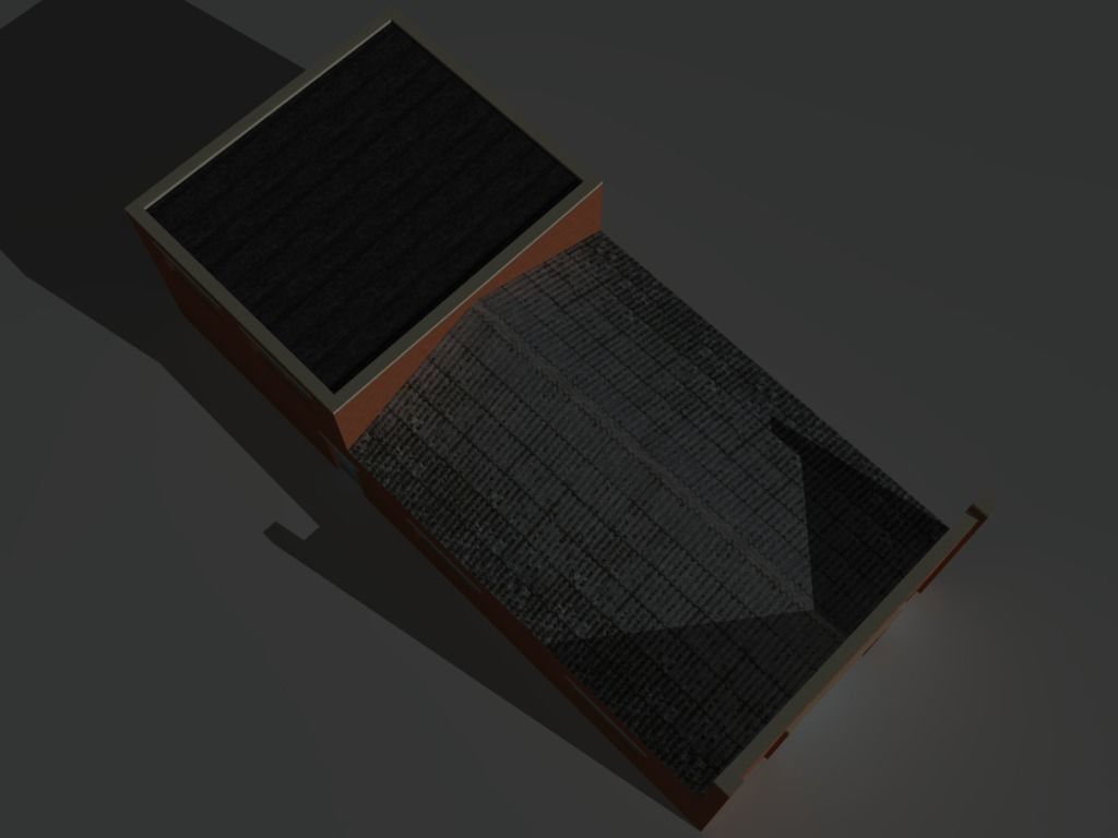 Factory Building Set 8 Low-poly 3D model_20