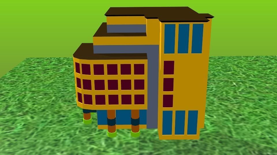 Helicopter HD Model 3D model_3