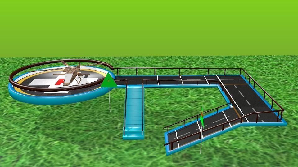 Helicopter HD Model 3D model_16