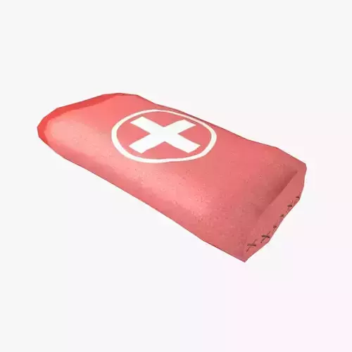 Bandage Rubbered Packing Low-poly 3D model