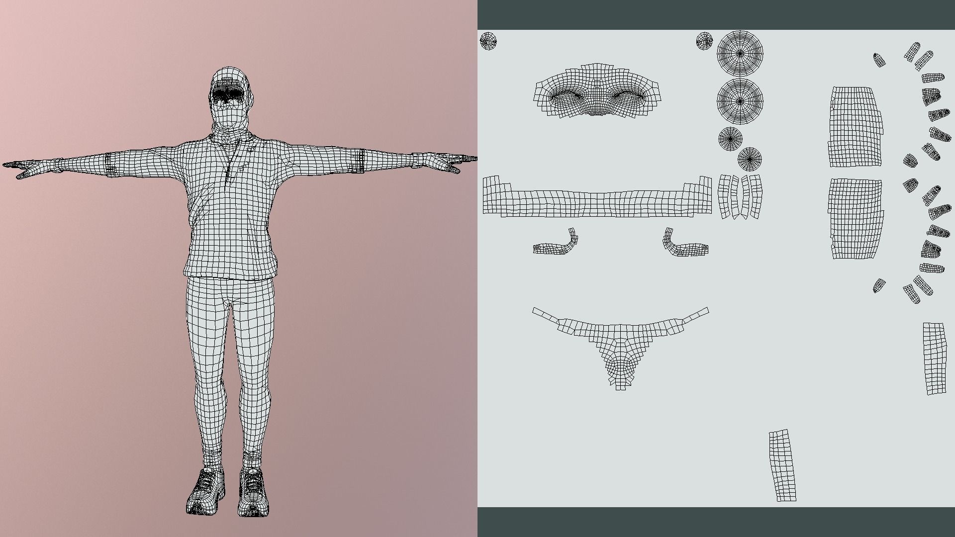 The Burglar - Realistic Game Ready Human Character 3D model_9