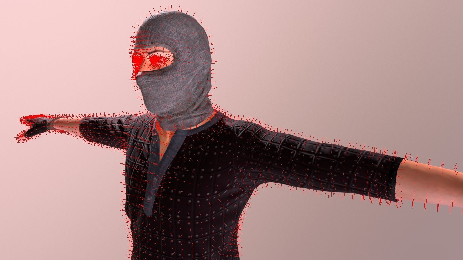 The Burglar - Realistic Game Ready Human Character 3D model_2