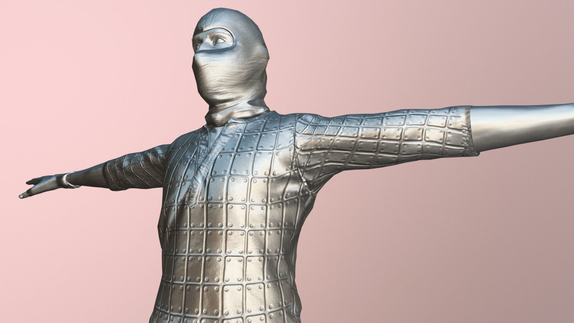 The Burglar - Realistic Game Ready Human Character 3D model_4