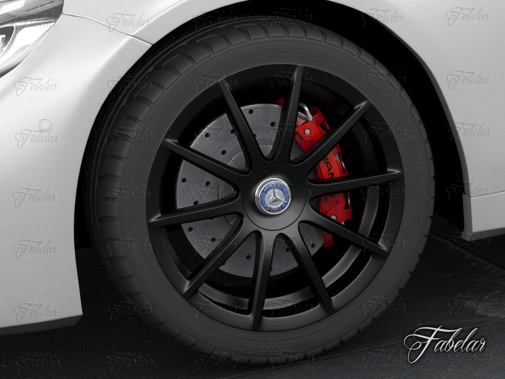 Mercedes S63 AMG Coup 2015 3D model_7