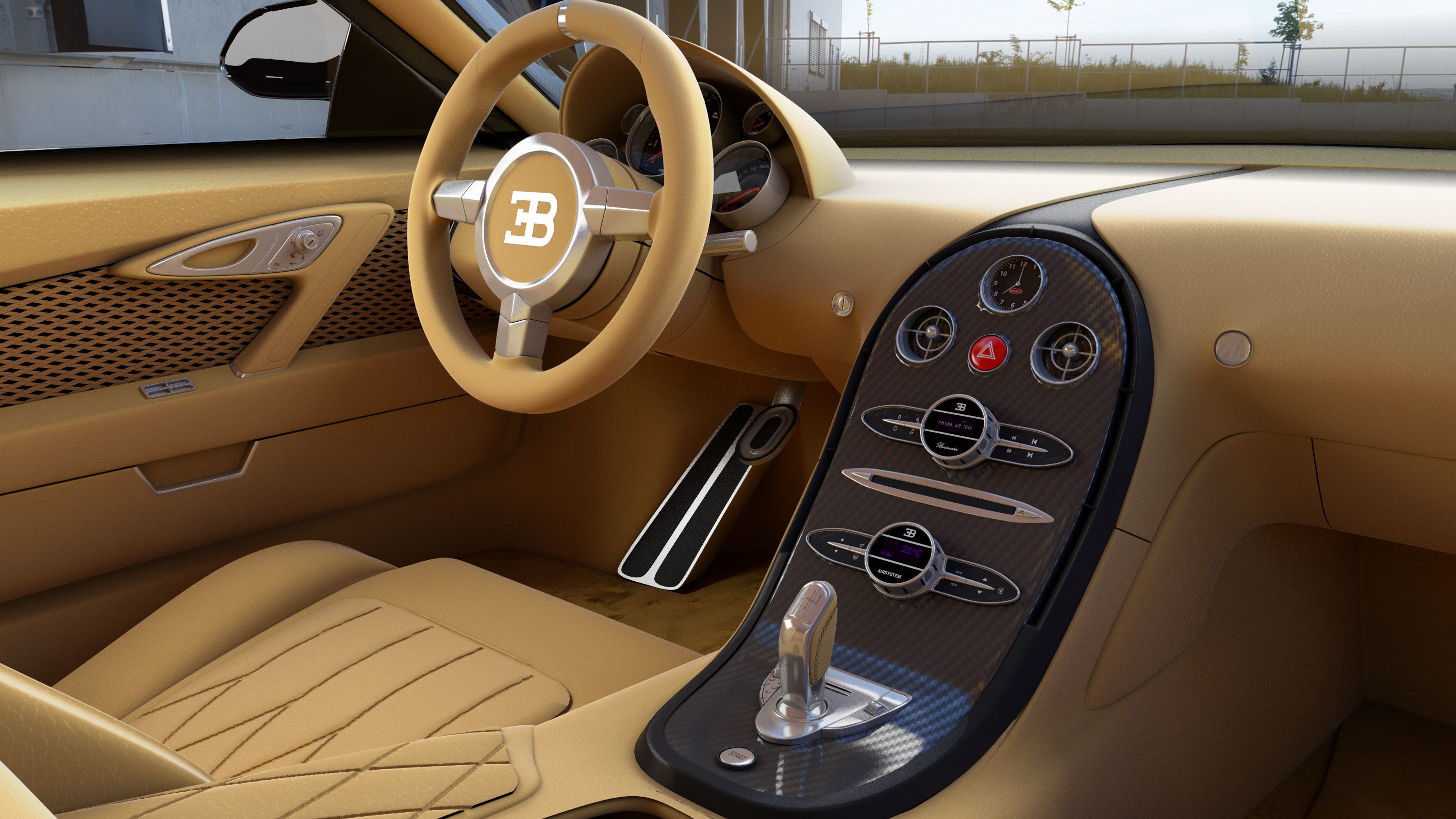 Bugatti Veyron  3D model_2