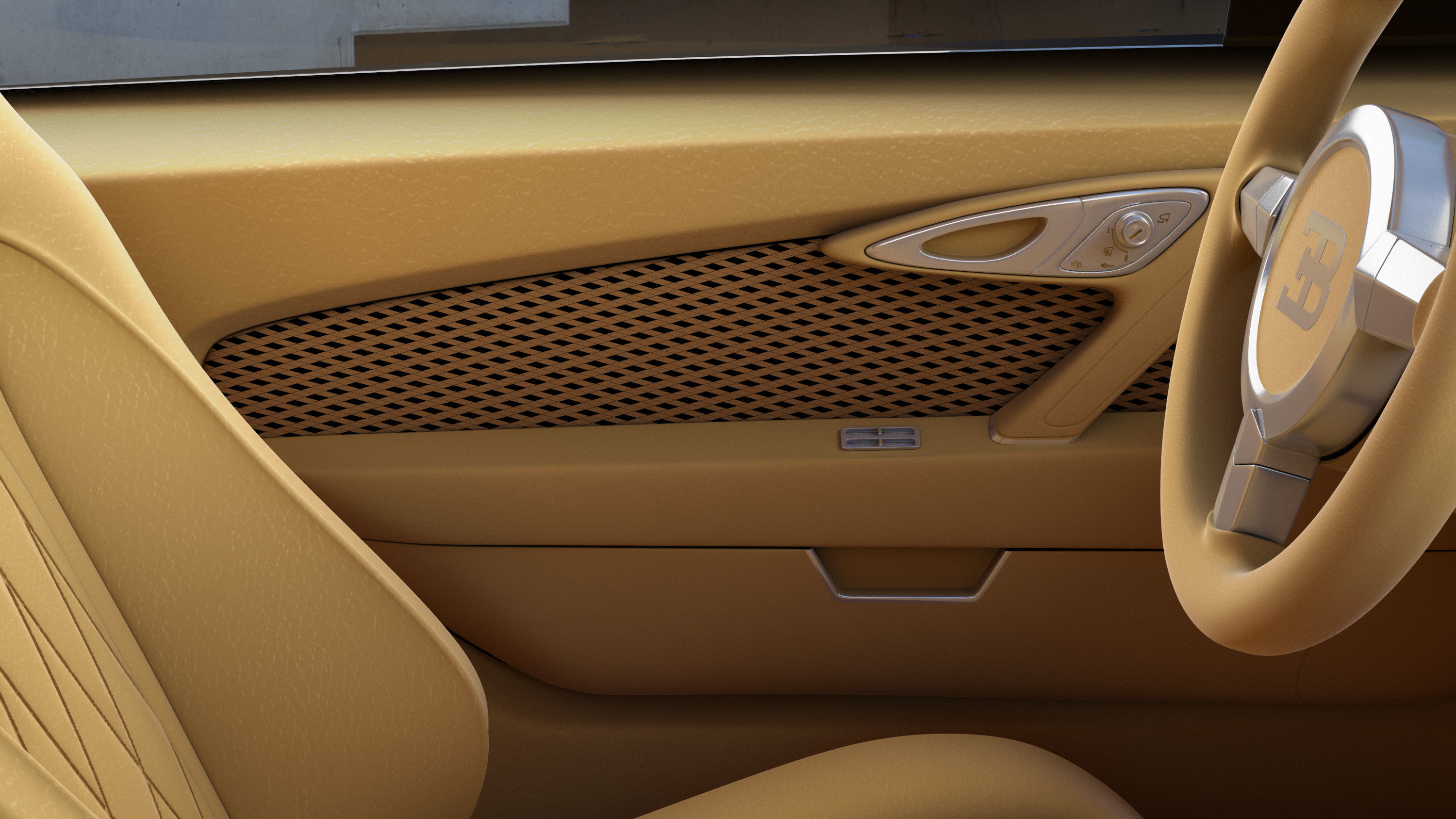 Bugatti Veyron  3D model_4