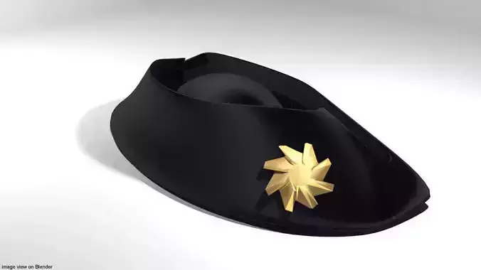 Hat - Bicorne 3D model