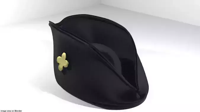 Hat - Tricorne 3D model