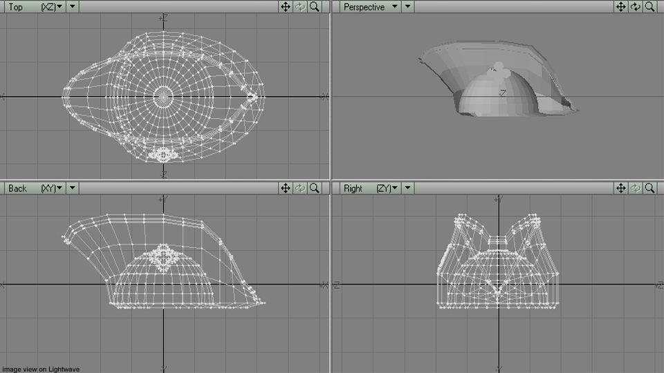Hat - Tricorne 3D model_5
