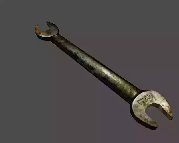 An old wrench
