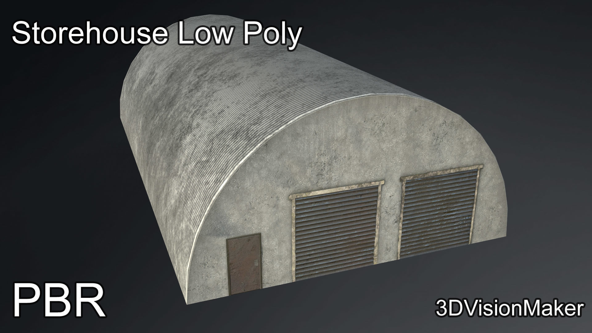 Military-Base Environment Starter-Kit Low-poly 3D model_30