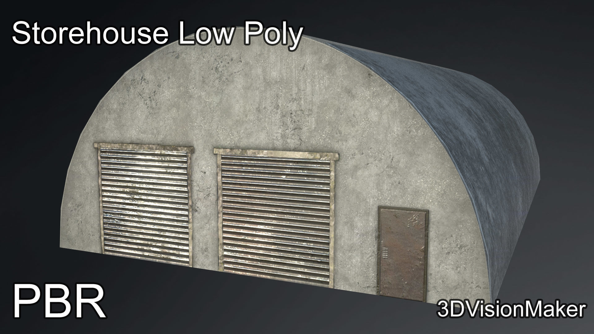 Military-Base Environment Starter-Kit Low-poly 3D model_29