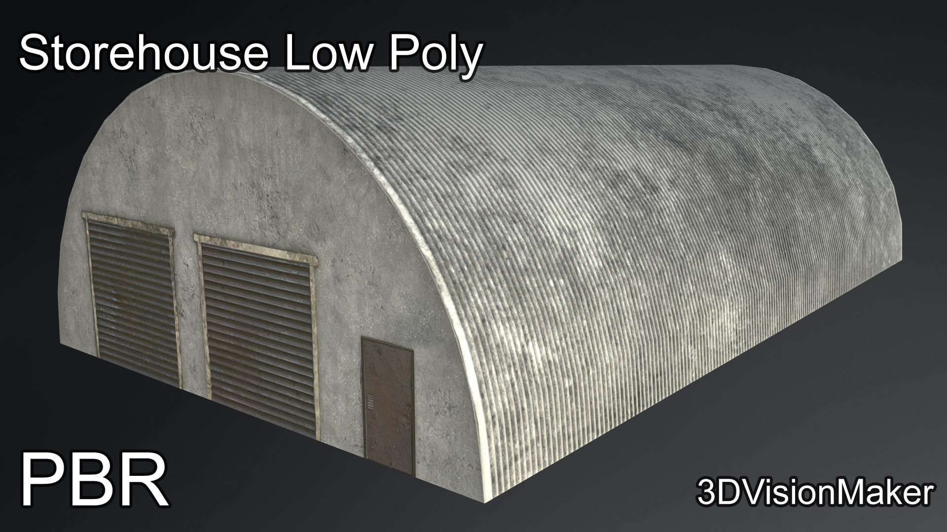 Military-Base Environment Starter-Kit Low-poly 3D model_26