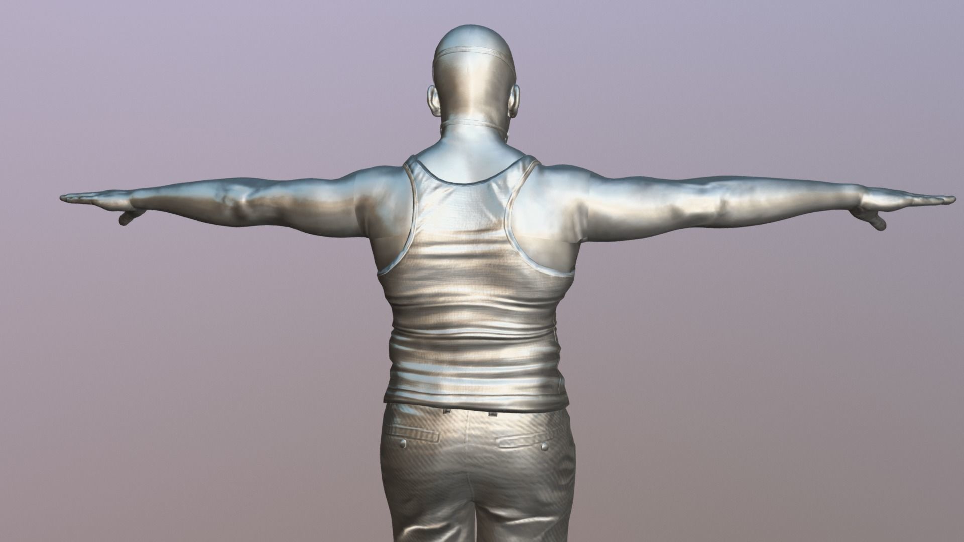 The Distraction - Realistic Game Ready Human Character 3D model_6