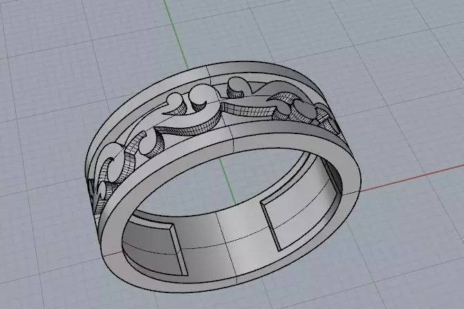 Ring stl file Free 3D model_0