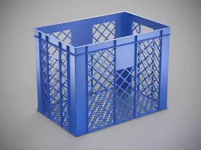 Plastic Storage Crate